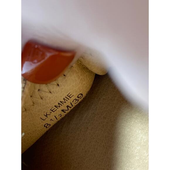 Lucky Brand Emmie Tweed Fabric Flats Light Stone Pala Woven Size 8.5 M Casual - Picture 5 of 9